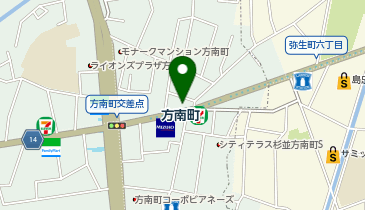 サイゼリヤ 方南町駅前店の地図画像
