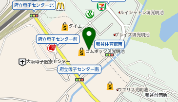 サイゼリヤ コムボックス光明池店の地図画像
