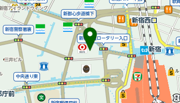 サイゼリヤ 新宿西口エルタワー店の地図画像