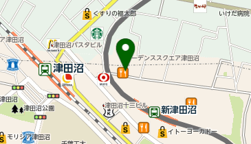 サイゼリヤ 津田沼イオン前店の地図画像
