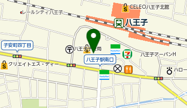 サイゼリヤ サザンスカイタワー八王子店の地図画像