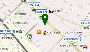 サイゼリヤ イオン大野城SC店の地図画像