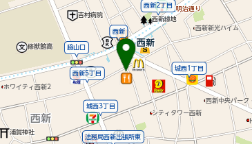サイゼリヤ 西新PLACE店の地図画像