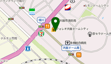 サイゼリヤ フォレオ大阪ドームシティ店の地図画像