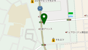サイゼリヤ マルエツ東習志野店の地図画像