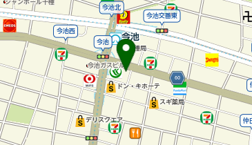 サイゼリヤ 今池駅前店の地図画像