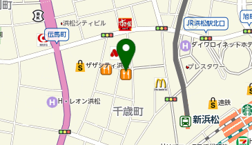 サイゼリヤ 浜松モール街店の地図画像