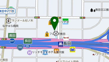 サイゼリヤ フレスポ長田店の地図画像