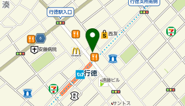 サイゼリヤ 行徳駅前店の地図画像