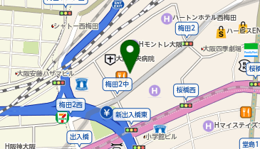 サイゼリヤ 大阪ガーデンシティ店の地図画像