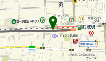 サイゼリヤ エミオ武蔵境店の地図画像