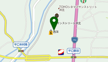 サイゼリヤ サンストリート浜北店の地図画像