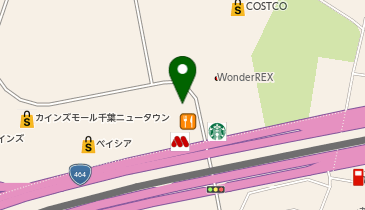 サイゼリヤ カインズモール千葉NT店の地図画像