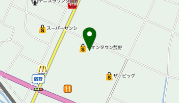 サイゼリヤ イオンタウン菰野店の地図画像