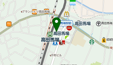 サイゼリヤ ビッグボックス高田馬場店の地図画像