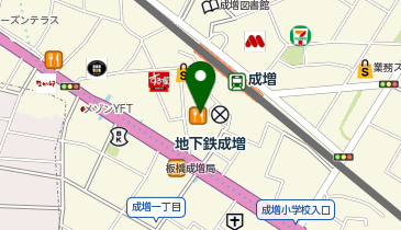 サイゼリヤ 成増駅南口店の地図画像