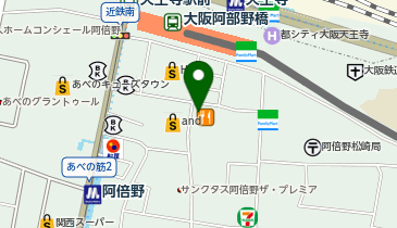 サイゼリヤ 阿倍野橋店の地図画像