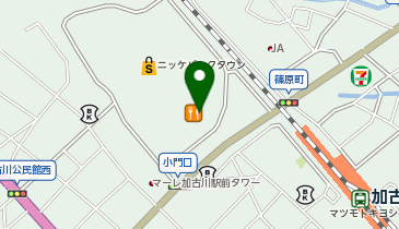 サイゼリヤ 加古川ニッケパークタウン店の地図画像