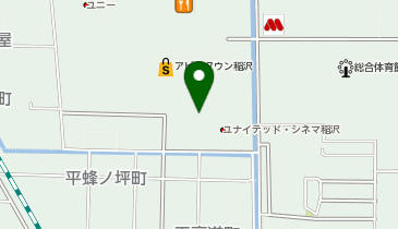 サイゼリヤ アピタ稲沢店の地図画像