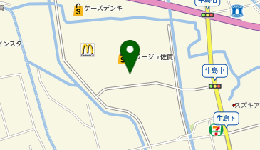 サイゼリヤ モラージュ佐賀店の地図画像