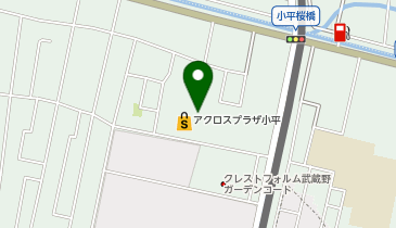 サイゼリヤ アクロスプラザ小平の地図画像