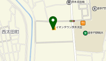 サイゼリヤ イオンタウン茨木太田の地図画像