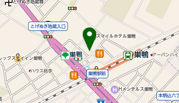 サイゼリヤ 巣鴨駅前の地図画像