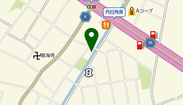 サイゼリヤ イオンモールかほくの地図画像