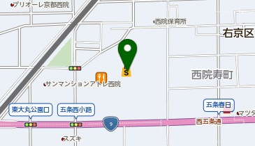 サイゼリヤ イオンモール京都五条の地図画像