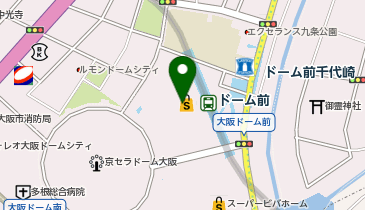 サイゼリヤ イオンモール大阪ドームシティの地図画像