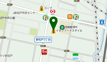 サイゼリヤ イオンフードスタイル新松戸の地図画像