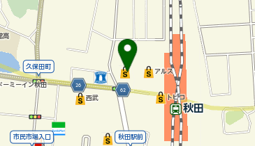 サイゼリヤ 秋田OPA店の地図画像