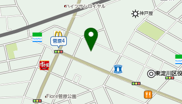 サイゼリヤ イオンスタイル東淀川の地図画像