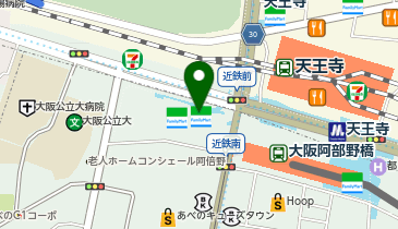 サイゼリヤ アベノセンタービルの地図画像