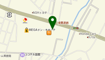 サイゼリヤ 函館グランディールイチイの地図画像