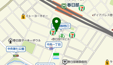 サイゼリヤ 春日部駅西口の地図画像
