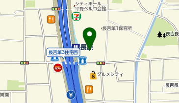 サイゼリヤ そよら長原駅前の地図画像
