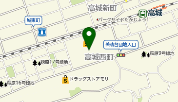 サイゼリヤ イオン高城の地図画像