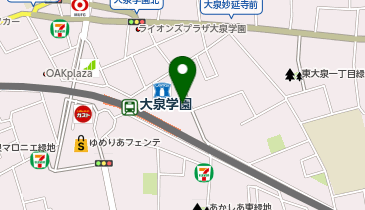 サイゼリヤ グランエミオ大泉学園の地図画像