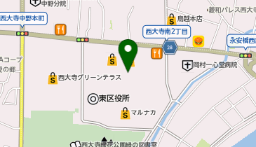 サイゼリヤ 天満屋ハピーズ西大寺モールの地図画像