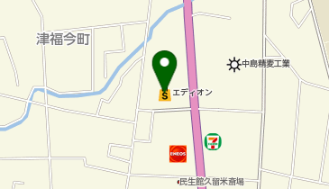 エディオン 久留米津福店の地図画像