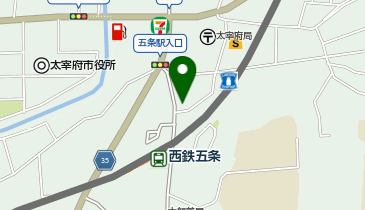 エディオン 五条店の地図画像