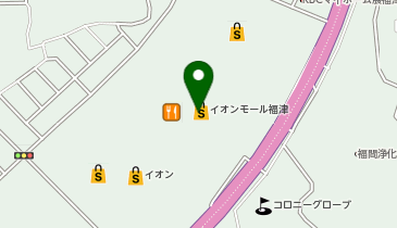 エディオン イオンモール福津店の地図画像