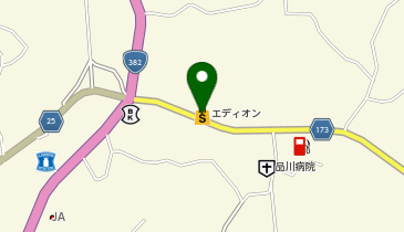 エディオン オオスギの地図画像