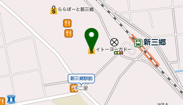 エディオン ららぽーと新三郷店の地図画像