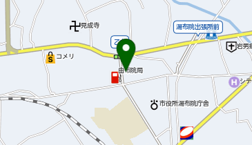 エディオン ゆふいんオータニデンキの地図画像