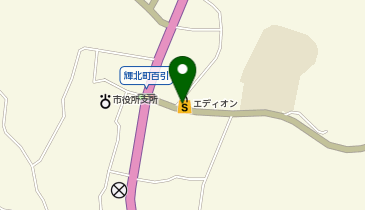 エディオン マタキ輝北店の地図画像