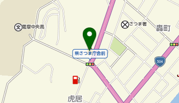 エディオン 鹿児島宮之城店の地図画像