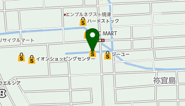 エディオン 焼津店の地図画像