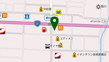 エディオン イオンタウン各務原鵜沼店の地図画像